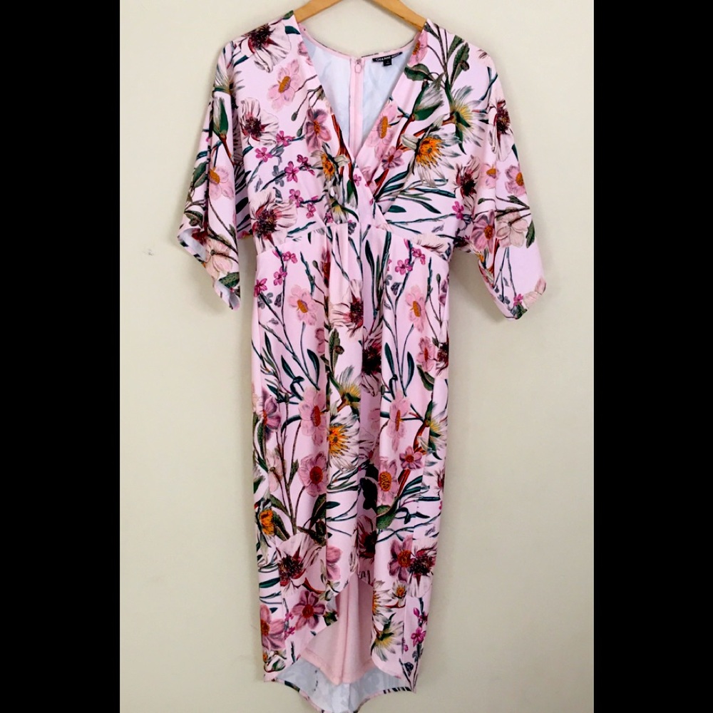 Gianni Bini high-low kimono dress